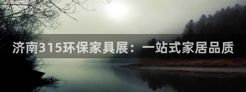 沐鸣2平台指定：济南315环保家具展：一站式家居品质